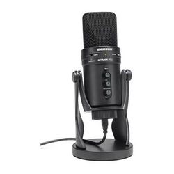Samson G-Track Pro USB Microphone with Built-In Audio Interface (Black) SAGM1UPRO