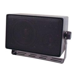 Speco Technologies DMS3TS 3-Way All Weather Mini Speaker with Line Transformer (Black) DMS-3TS