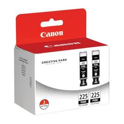Canon PGI-225 Black Ink Cartridge Twin Pack 4530B007