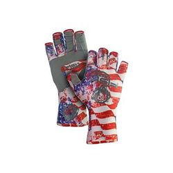 Fish Monkey Men's Guide Fingerless Gloves, Americana SKU - 397486