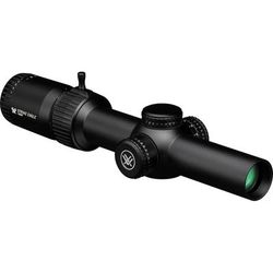 Vortex Strike Eagle 1-8x24mm Rifle Scope 30mm Tube Second Focal Plane Black Matte Anodized Red AR-BDC3 Reticle MOA Adjustment 10in 17.4oz SE-1824-2