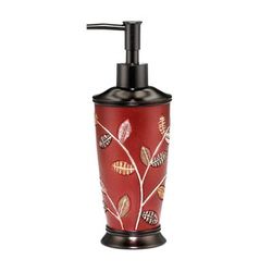 Aubury Lotion Pump by POPULAR BATH in Burgundy
