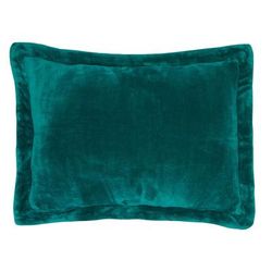 BH Studio Microfleece Sham by BH Studio in Peacock (Size KING) Pillow