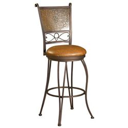 Sandplum Barstool by Powell Furniture in Copper