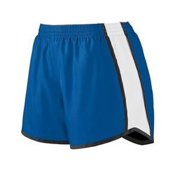 Augusta Sportswear 1265 Athletic Women's Pulse Team Short in Royal/White/Black size Large