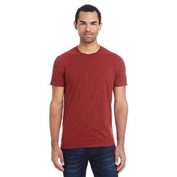 Threadfast Apparel 102A Triblend Short-Sleeve T-Shirt in Cardinal Black size Large | Ringspun Cotton