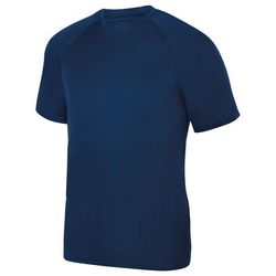 Augusta Sportswear 2790 Adult Attain Wicking Short-Sleeve T-Shirt in Navy Blue size XL | Polyester