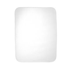 Rabbit Skins 1110 Infant Premium Jersey Blanket in White | Cotton LA1110