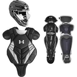 Under Armour Converge Victory Series NOCSAE Certified Youth Catcher's Set - Ages 9-12 Black