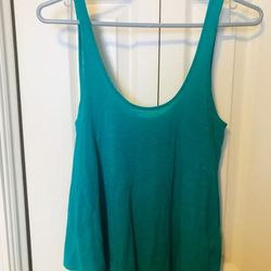 American Eagle Outfitters Tops | 3 For 25.00 American Eagle Turquoise Top | Color: Tan | Size: S