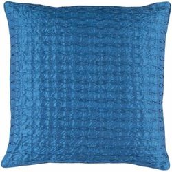 Leconfield 18" Square Modern Blue Throw Pillow - Boutique Rugs