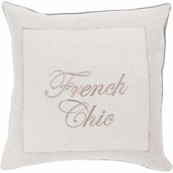 Marsfield 20" Square Modern Lilac/Light Gray/Mauve Throw Pillow - Boutique Rugs
