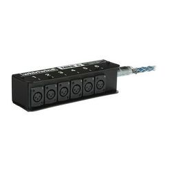 Whirlwind Medusa Mini 6 6-Channel Snake (No Returns, 25') MS-6-M-NR-025