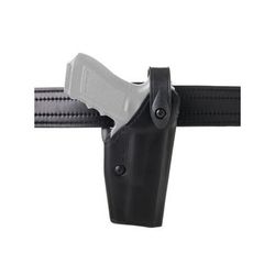 Safariland Model 6280 SLS Mid-Ride Level-II Duty Holster Glock 17/22/31 w/ITI M6 Light Right Hand Plain Black 6280-8321-61