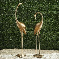 Brass Cranes - 45-3/4"H Head Up - Frontgate
