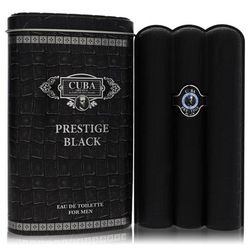 Cuba Prestige Black For Men By Fragluxe Eau De Toilette Spray 3 Oz