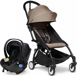 Babyzen YOYO2 6+ & Clek Liingo Travel System - Black / Taupe