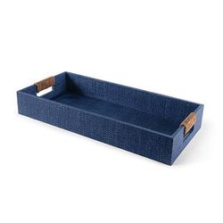 Chandan Rectangular Tray - White - Frontgate