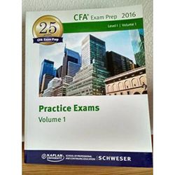 2016 Schweser Notes for CFA Level 1 - Books 1