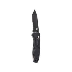 Benchmade Barrage Osborne Knife Combo Edge BK Coated Tanto Blade & Black Handle 583SBK