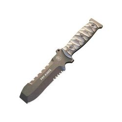 Tops Knives Pry Knife Micarta Handle w/Black Traction Coating TKTPK-001