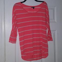 American Eagle Outfitters Tops | American Eagle Shirt Size Medium | Color: Pink | Size: M