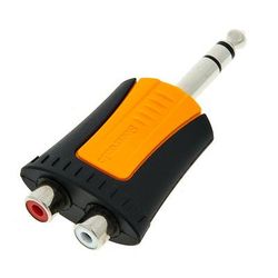 Seetronic MP3-2RF Adapter 6,35mm 2x RCA