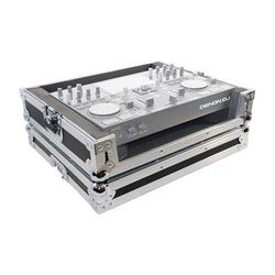 ProX ATA-Style Flight Case for Denon Prime Go Digital Controller (Silver on Blac X-PRIME GO