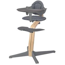 Nomi Complete High Chair - Gray/White Oak