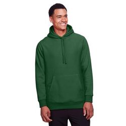 Team 365 TT96 Adult Zone HydroSport Heavyweight Pullover Hooded Sweatshirt in Sport Dark Green size 2XL | Cotton/Polyester Blend