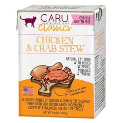 Chicken & Crab Stew Wet Cat Food, 6 oz.