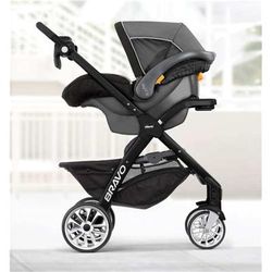 Chicco Bravo LE Trio Travel System - Genesis