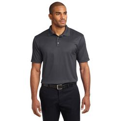 Port Authority K528 Performance Fine Jacquard Polo Shirt in Grey Smoke size 4XL | Polyester