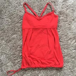 Lululemon Athletica Tops | Lulu Tank | Color: Red | Size: 2