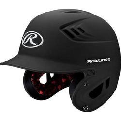 Rawlings R16 Velo Series Matte Senior Batting Helmet Matte Black