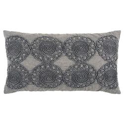 " 14" x 26" Pillow Cover - Rizzy Home COVT13109GY001426"