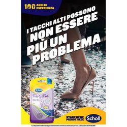Scholl Party Feet Ultra Slim, Cuscinetti Trasparenti, 1 Paio 2 pz Sole