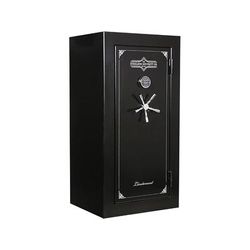 Surelock Security Lieutenant Fire-Resistant 25 Gun Safe with Electronic Lock Black SKU - 595612