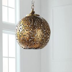 Galicia Pendant - Brass, 18" - Frontgate