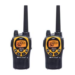 Midland GXT1030VP4 50-Channel Two-Way UHF Waterproof Radio (Yellow, Pair) GXT1030VP4