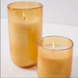 Anthropologie Accents | Anthropologie Candle | Color: Orange/Pink | Size: Os