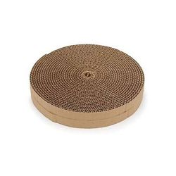 Star Chaser Turbo Scratcher Replacement Pad, Medium, Brown