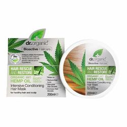 Dr. Organic® Hemp Oil Maschera Ristrutturante 200 ml ristrutturante