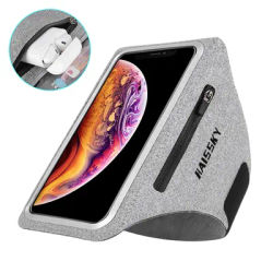 Brassards de sport de course avec fermeture éclair, étui de téléphone, brassard de support, sac pour AirPods Pro, iPhone 16, 15, 14, 13, 12, 11 Pro Max, Samsung S24 Ultra