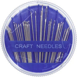 buttinette Aiguilles à coudre, 0,7 - 1,1 mm, longueur : 31 - 51 mm, contenu : 30 pièces