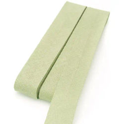 buttinette Biais en coton, citron vert, largeur : 2 cm, longueur : 5 m