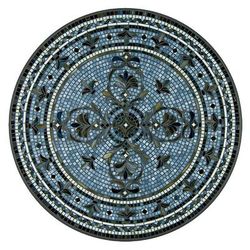 KNF Roma Mosaic Table Collection - Nesting Tables, Black, 18" Nesting - Frontgate
