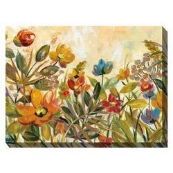 RAINFOREST OUTDOOR ART 40X30 by West of the Wind in Multi