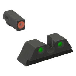 Meprolight Hyper-Bright - Highly Visible Day/Night Self-Illuminated Sights Heckler & Koch VP9 Heckler & Koch SFP9 Orange Front Green Rear Black
