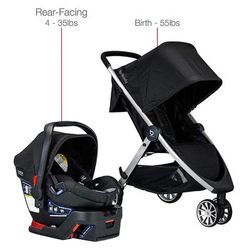 Britax B-Lively & B-Safe 35 Travel System - Ashton
